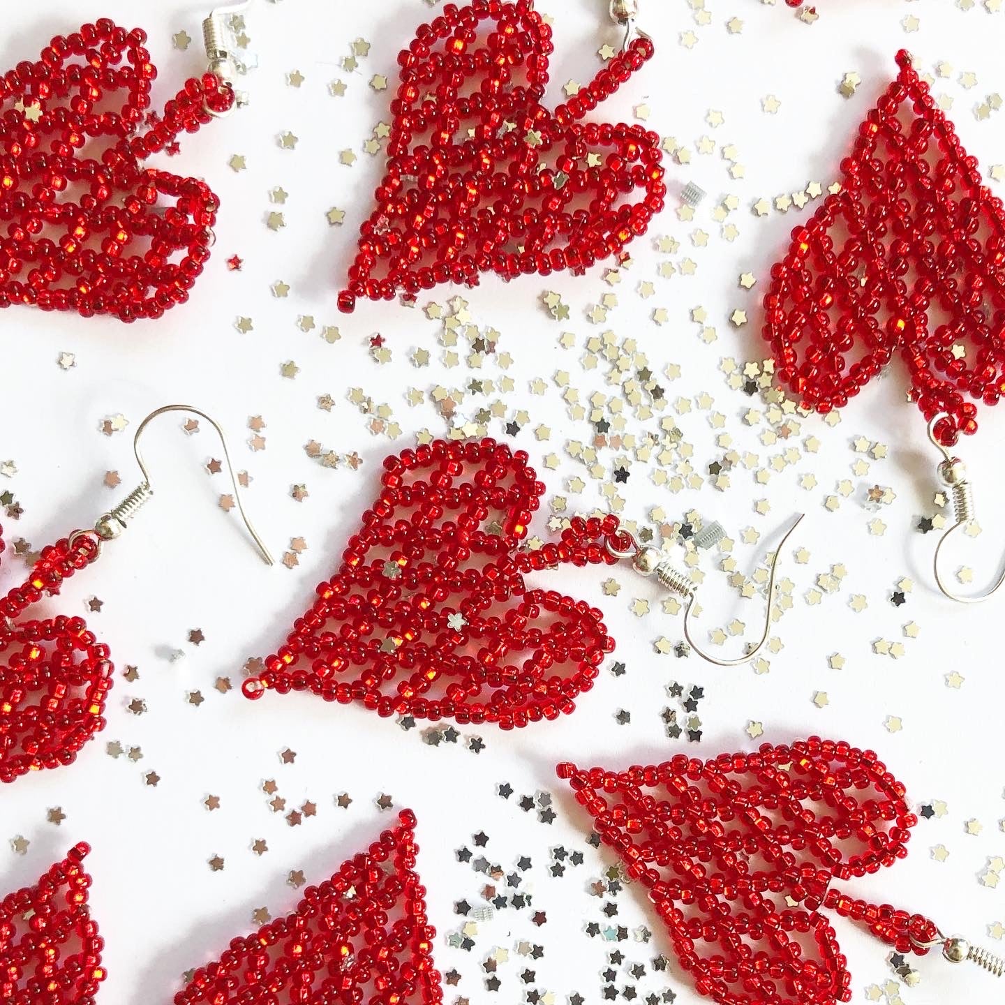 Red Antigua Hearts