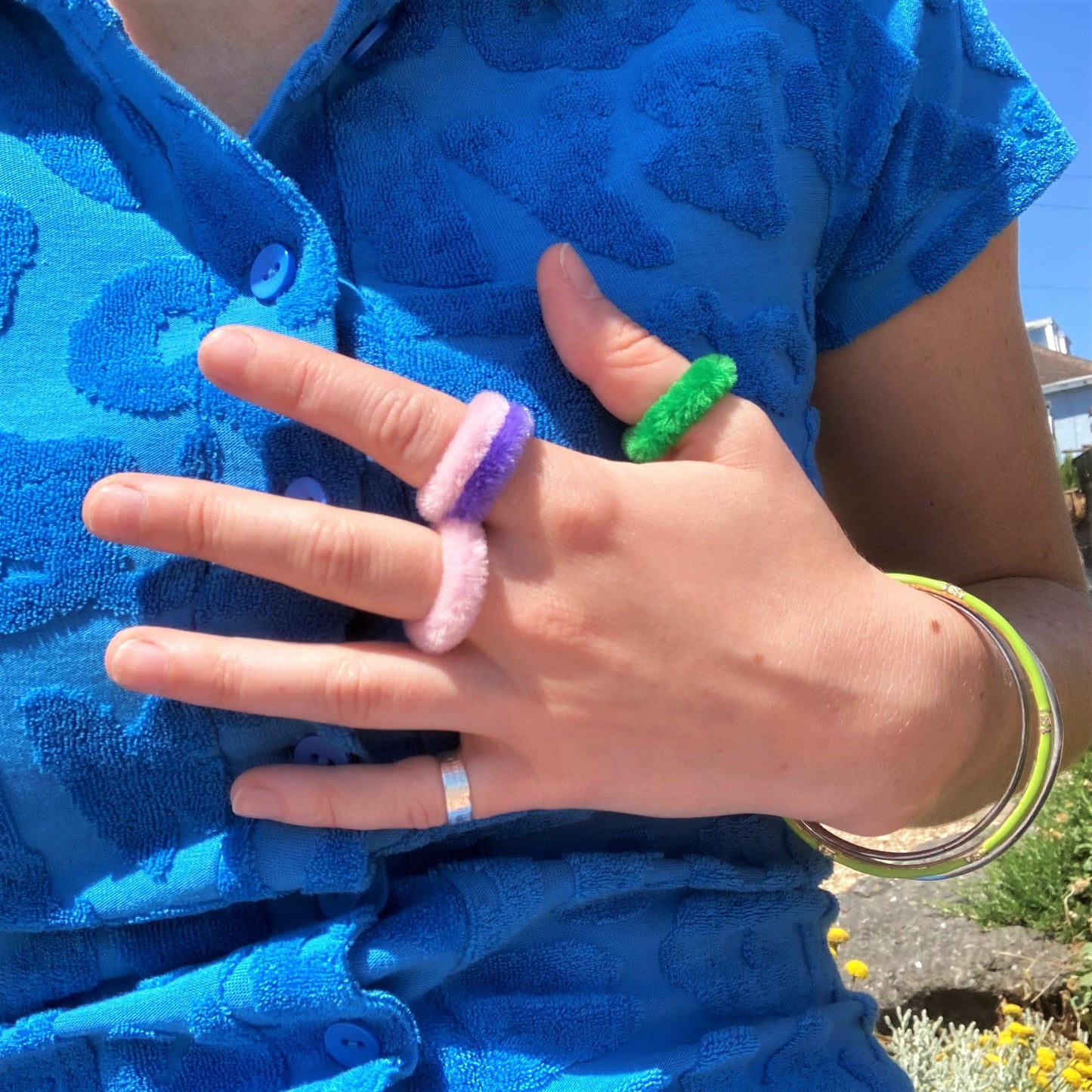 Fluffy Rings - 3 for £5