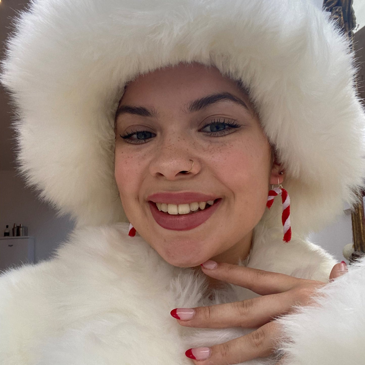 Candy Cane Earrings