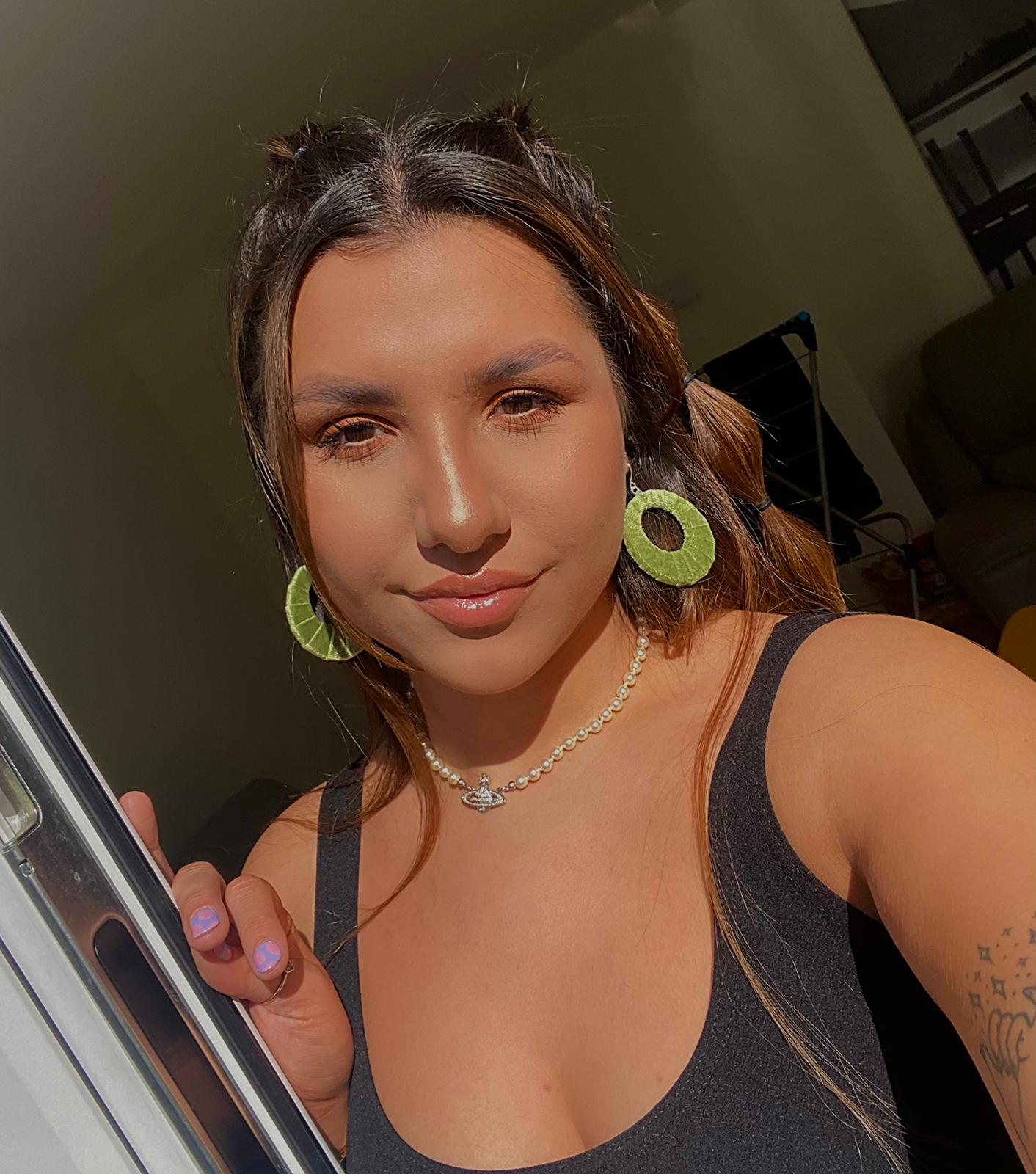 Sage Velvet Fabric Hoops