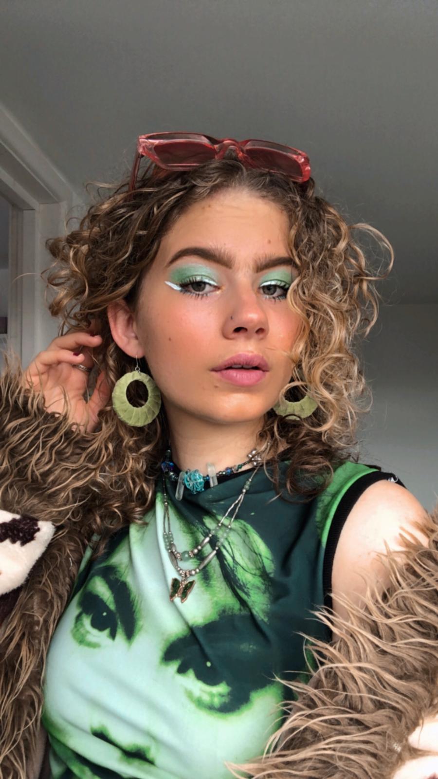 Sage Velvet Fabric Hoops