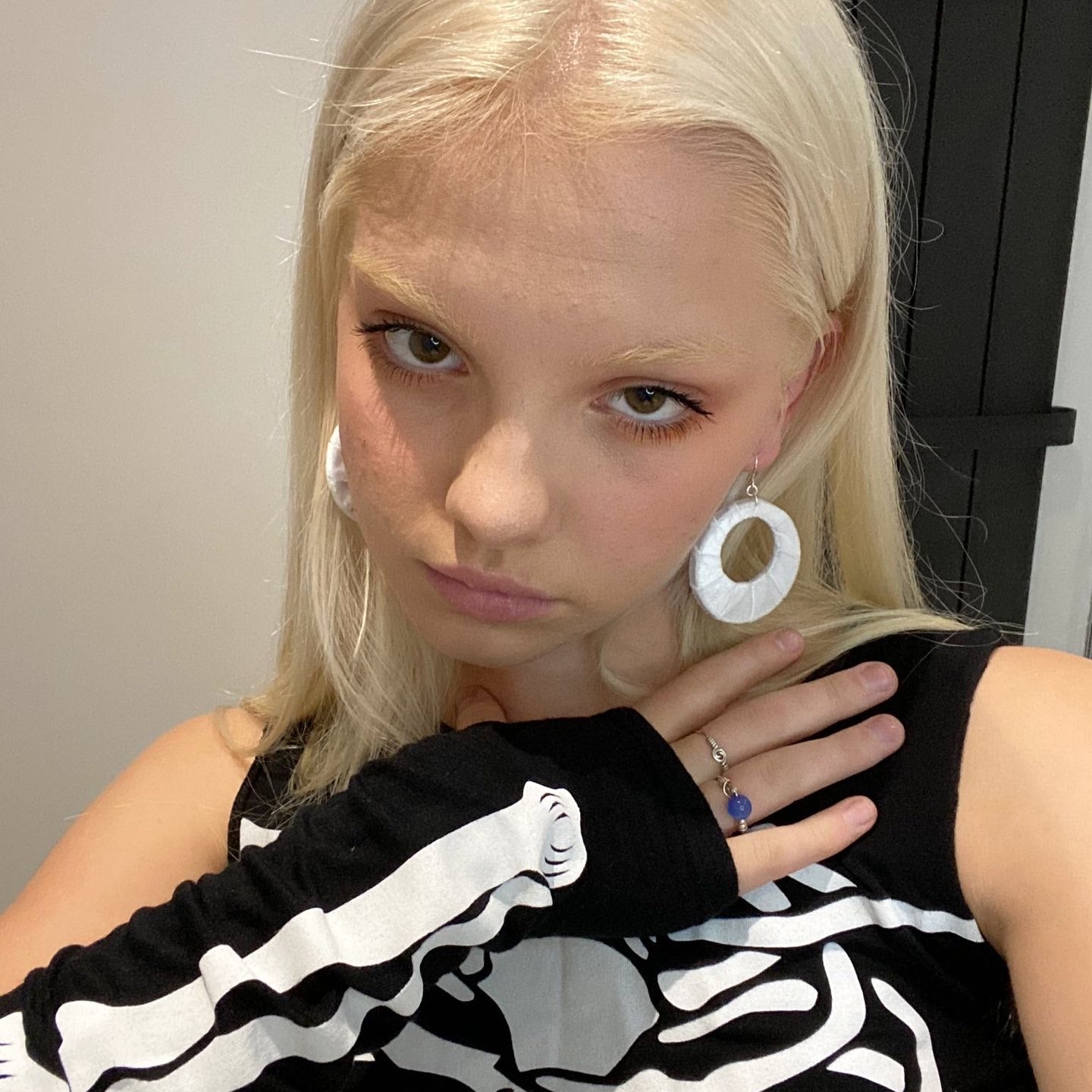 White Velvet Fabric Hoops