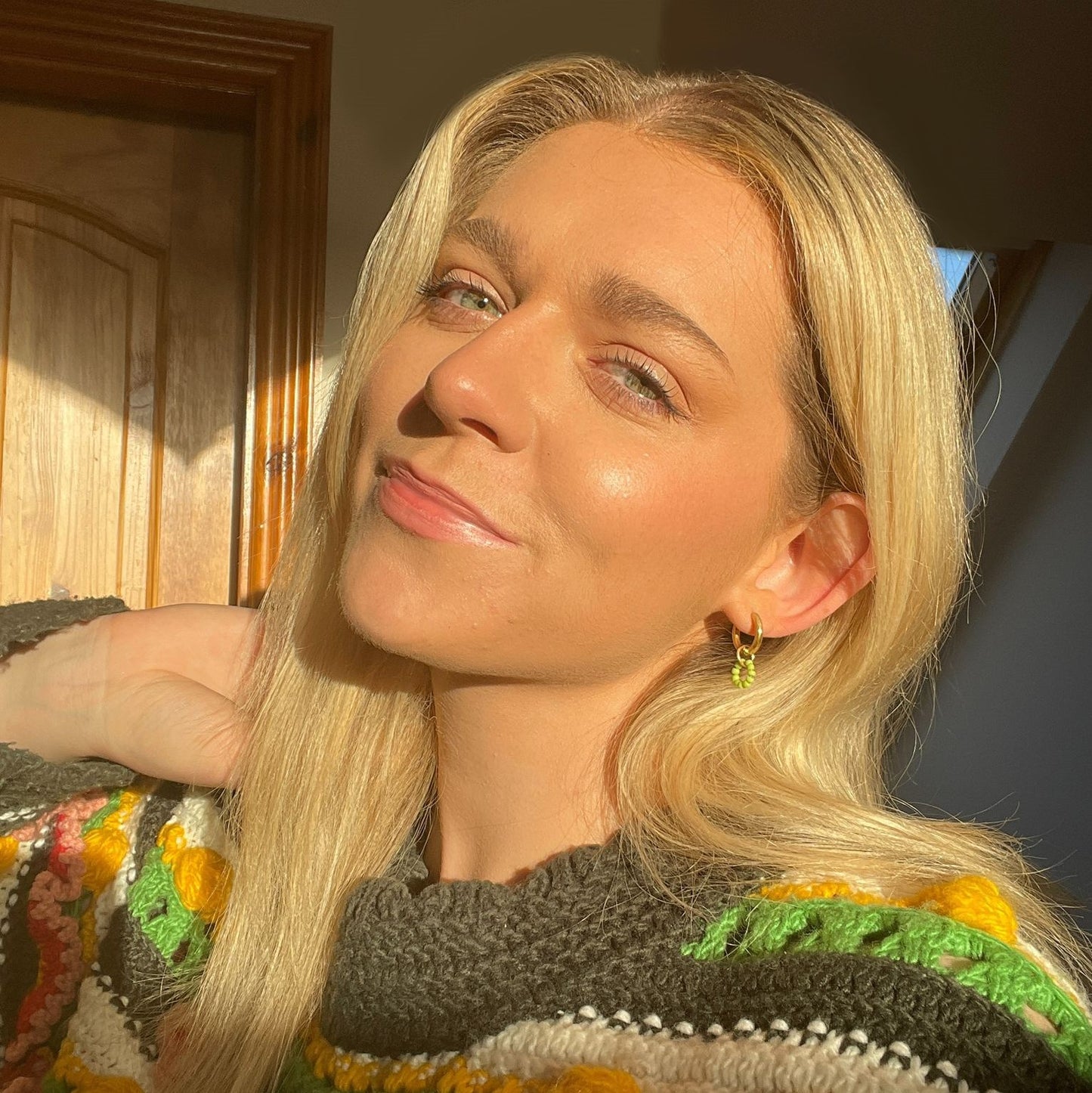 Baby 'O' Hoop Earrings