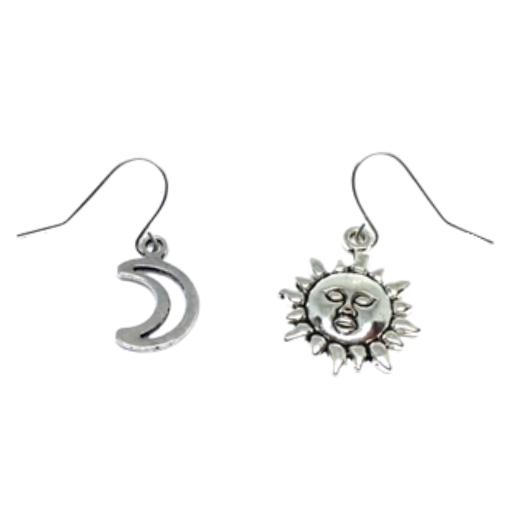 Sun n Moon Earrings