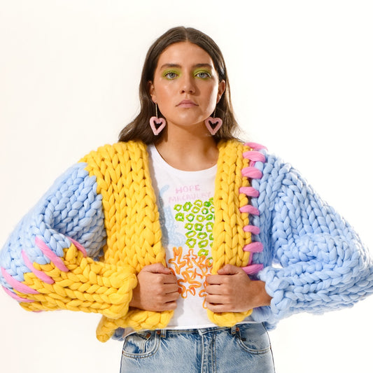 Pale Pink Dangly Fluffy Hearts