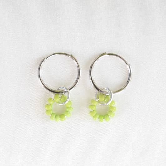 Baby 'O' Hoop Earrings