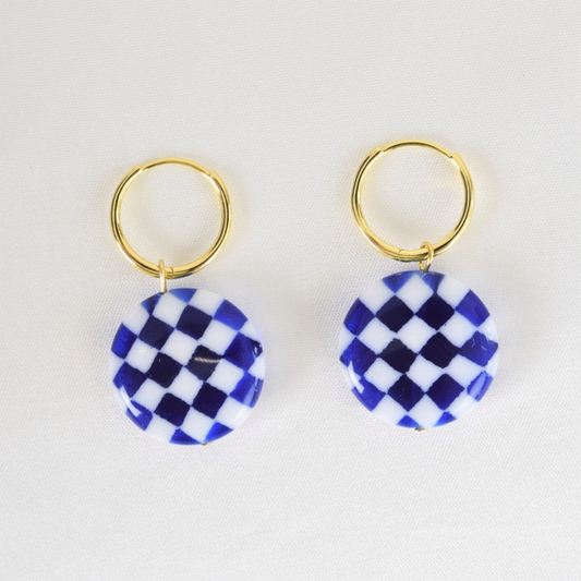 Dark Blue Gambit Hoops