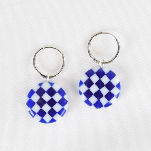 Dark Blue Gambit Hoops