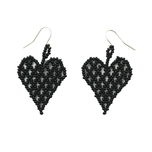 Black Antigua Hearts