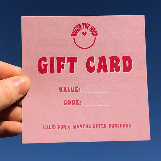 Gift Card - Delivered to your door!