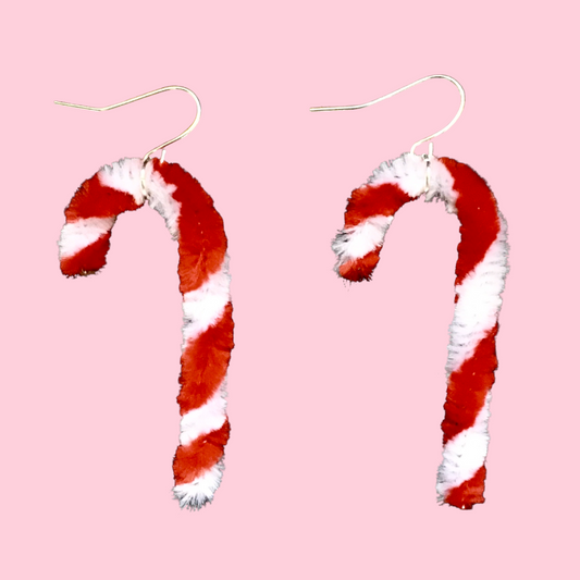 Candy Cane Earrings