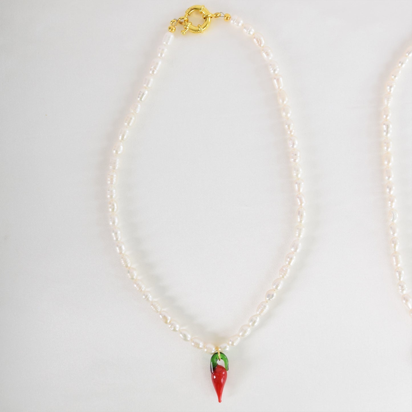 Spicy Pearl Necklace